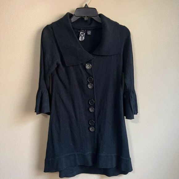 Nick & Mo small black cardigan - Picture 1 of 3